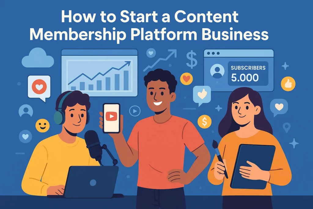 How to Start a Content Membership Platform Business