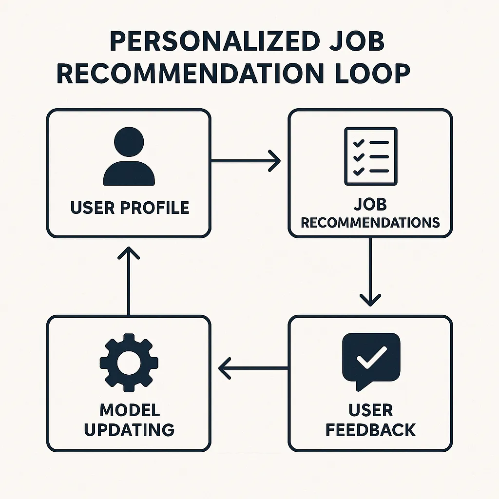 Job Recommendation Flowchart