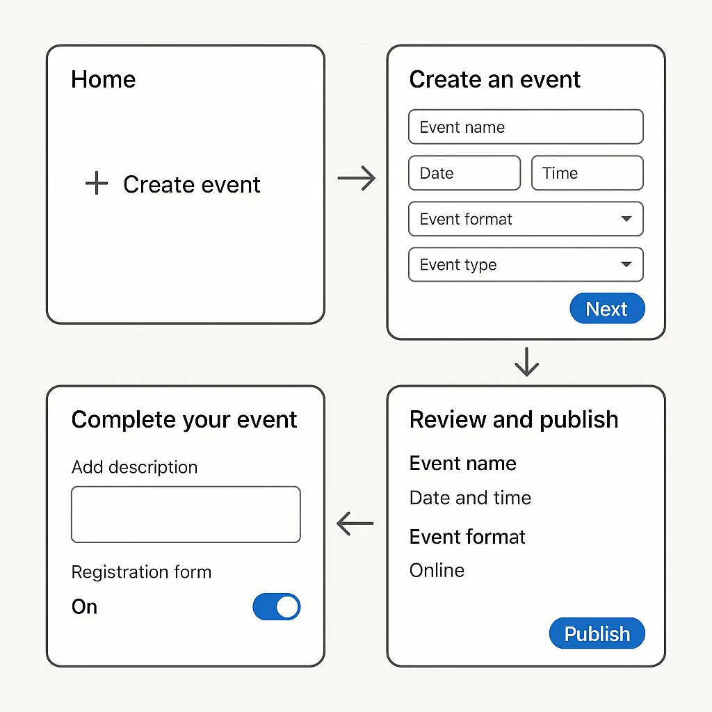 LinkedIn Event Setup