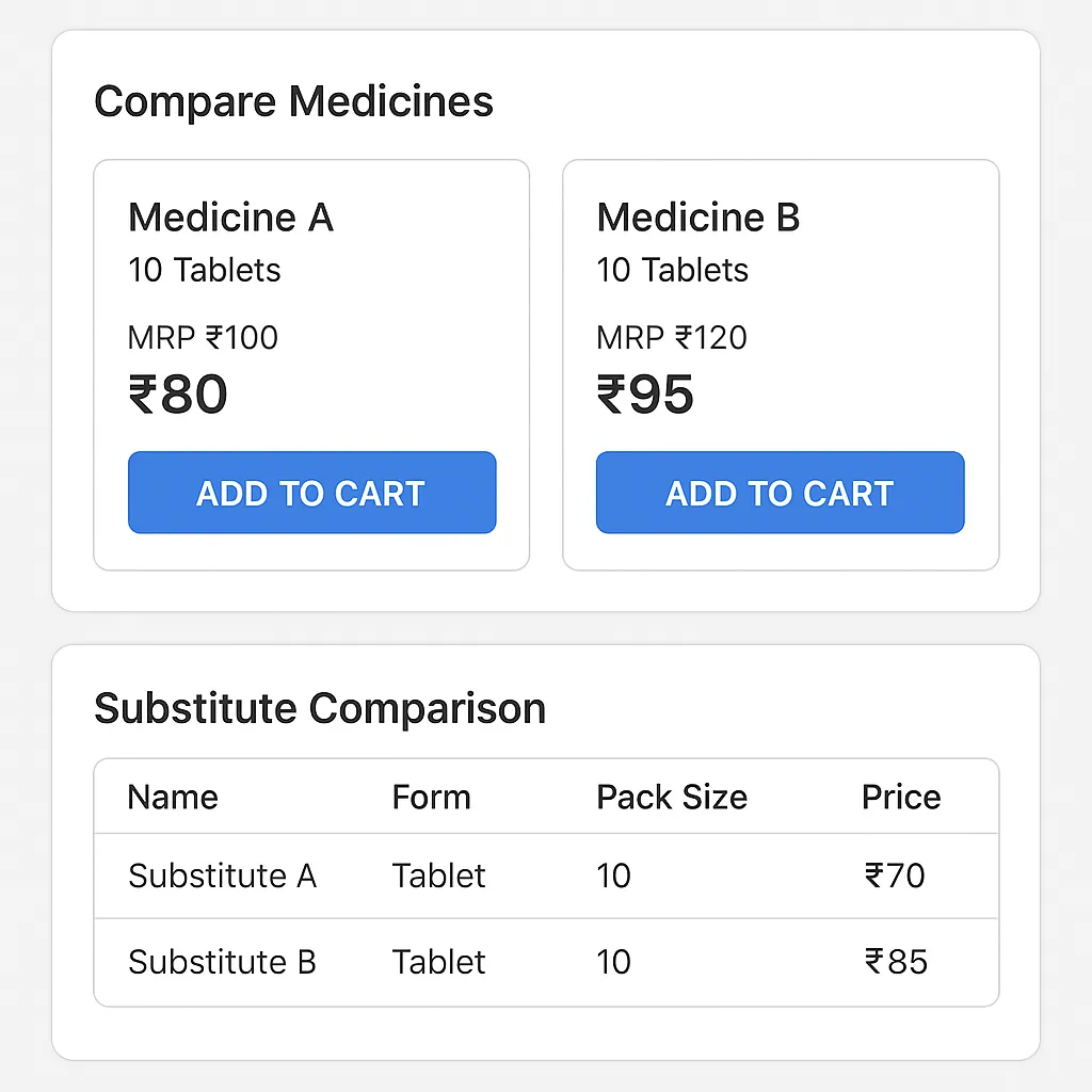 Medicine Price Comparison