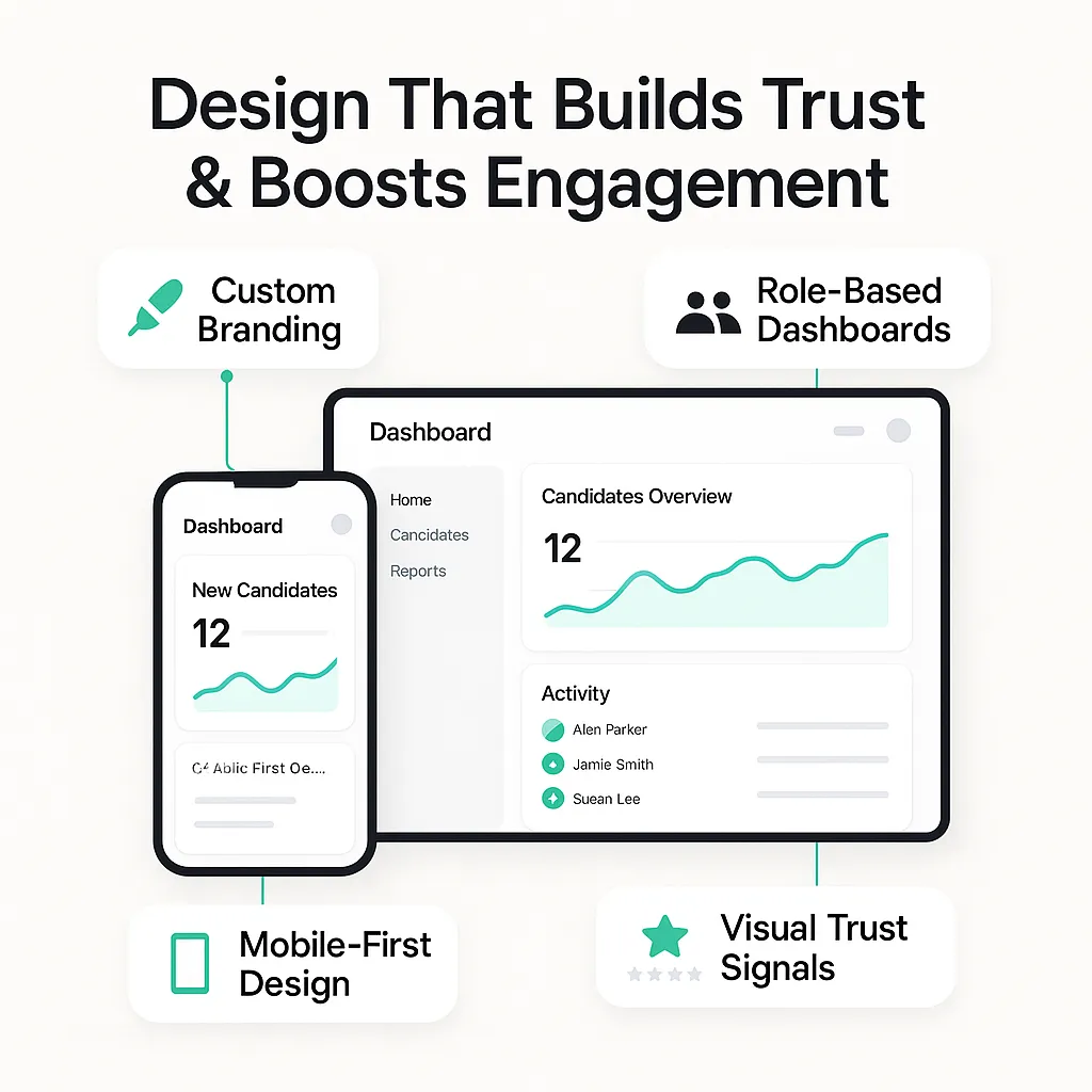 Modern UI Infographic