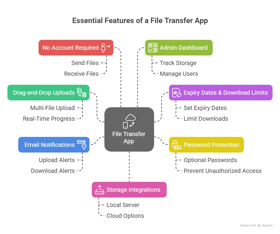 Must-Have Features in a WeTransfer Clone Scripts