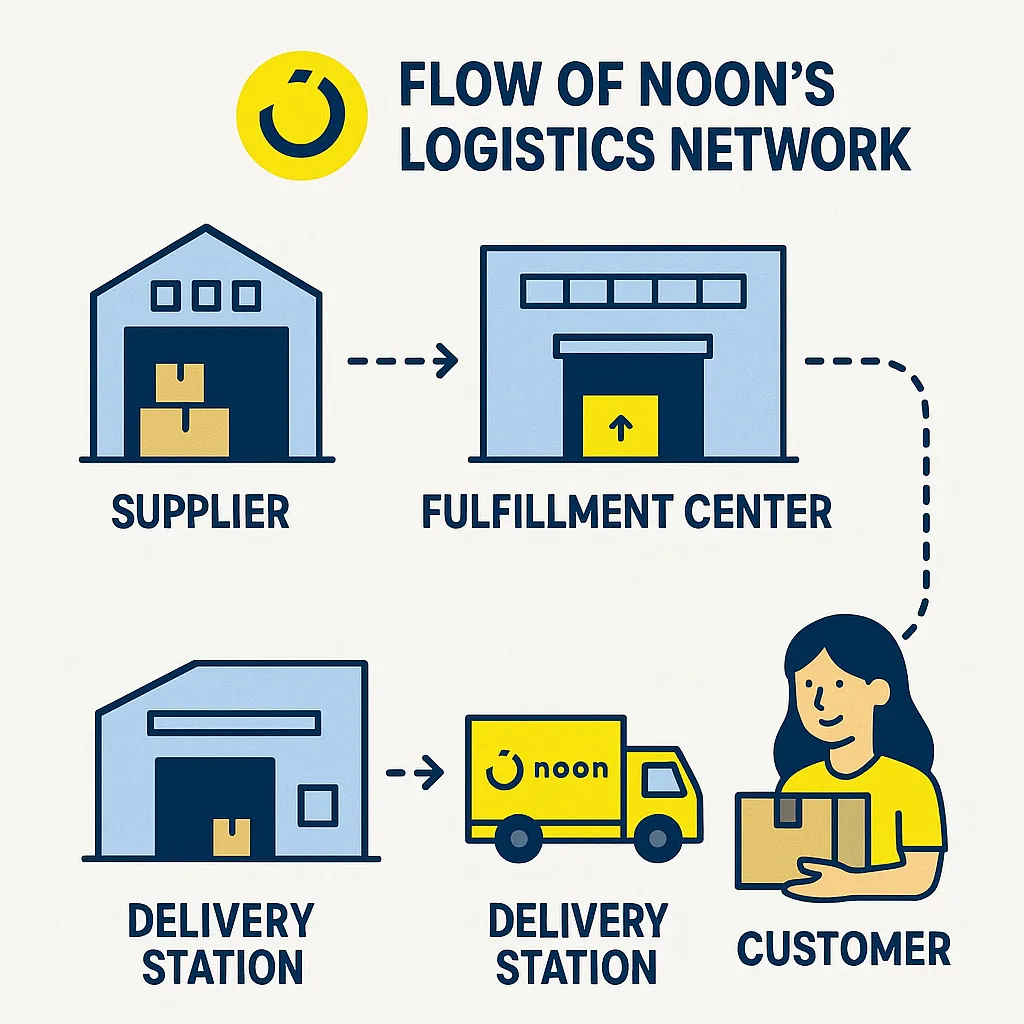 Noon Logistics Network Flow