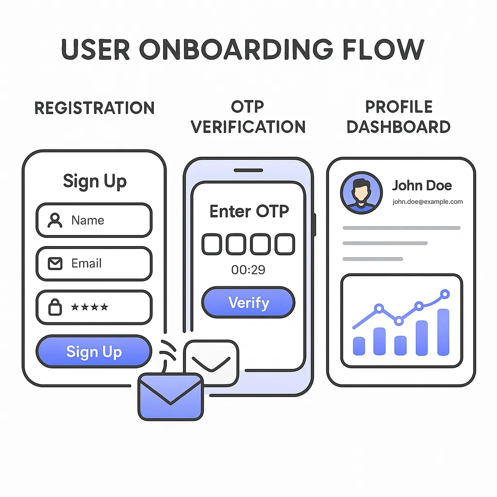 Onboarding Flow Illustration