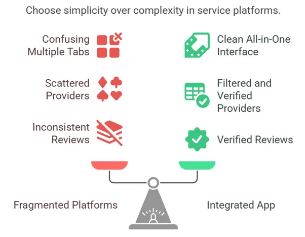 UX Friction in Fragmented Platforms
