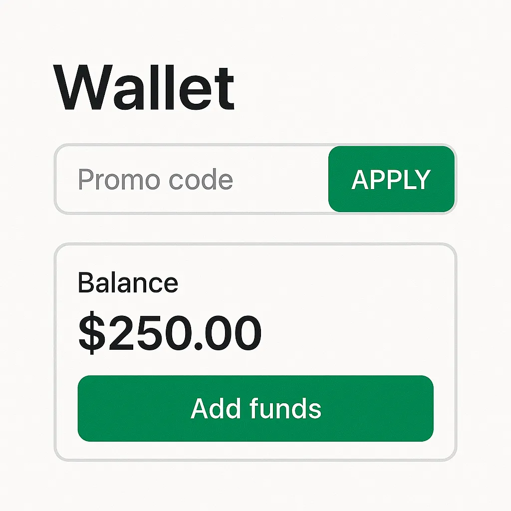 Promo Code UI