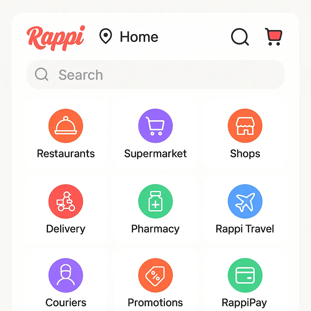 Rappi Dashboard UI