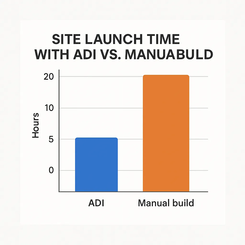 Site Launch Time Comparison
