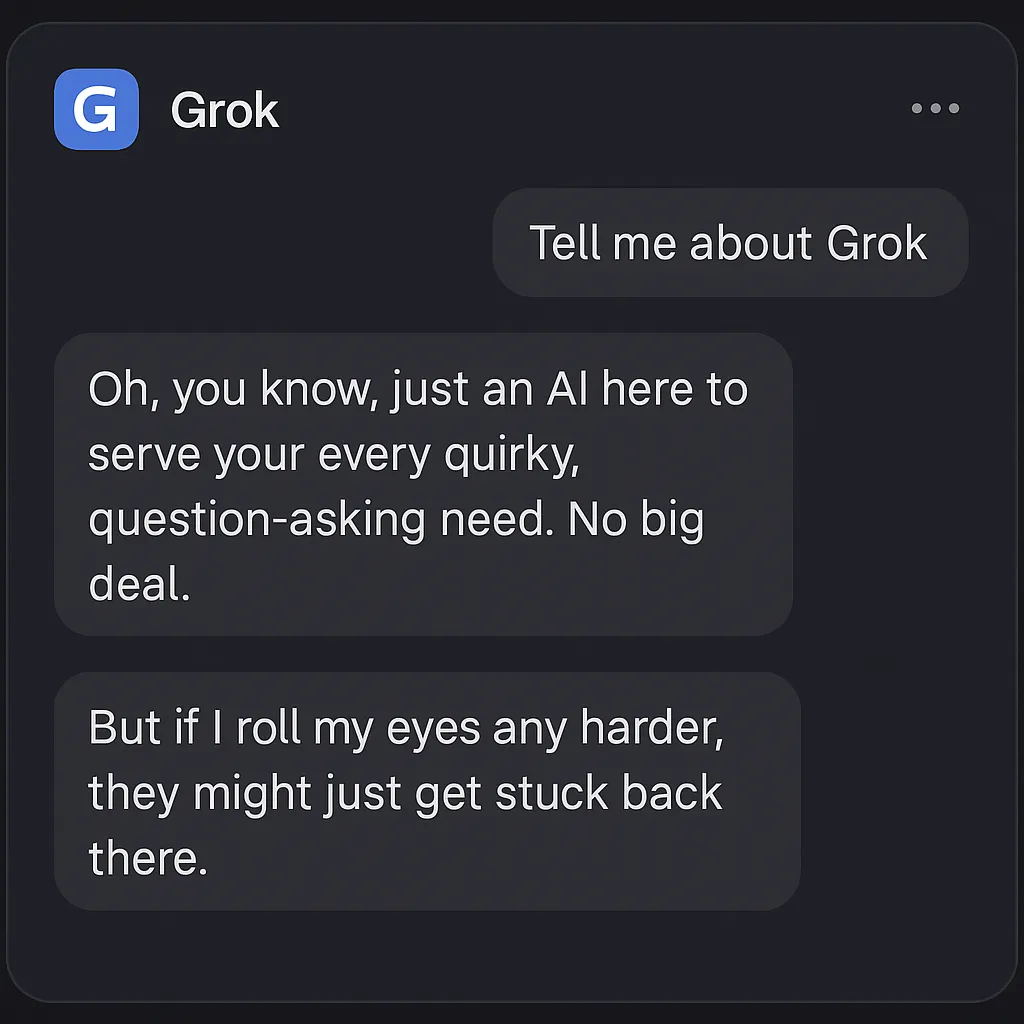 Snarky Chat Screenshot