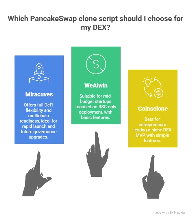Top PancakeSwap Clone Scripts in 2025: Compared