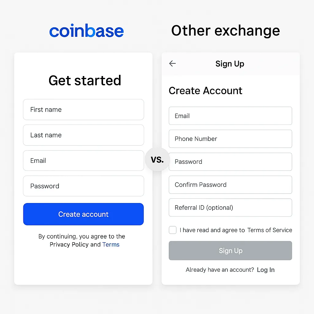 UI Flow Comparison