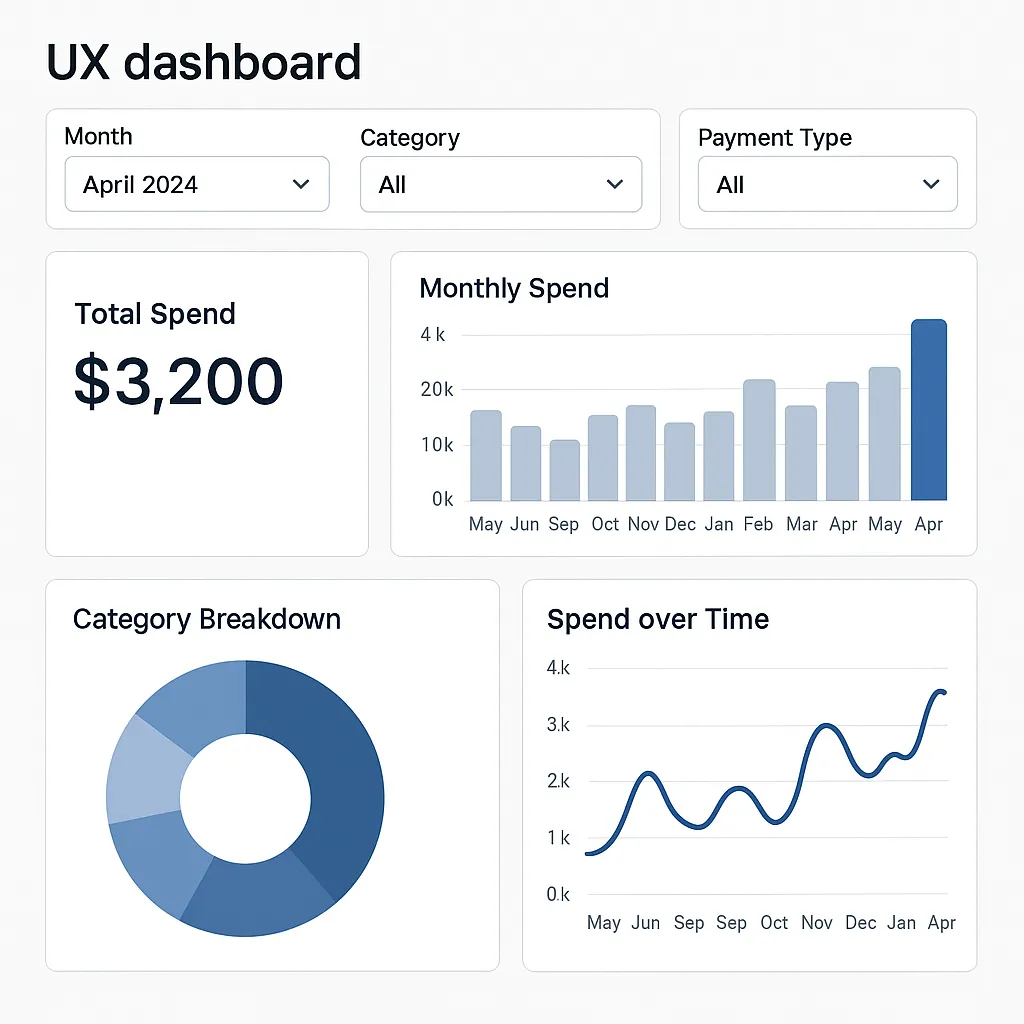 UX Dashboard Overview