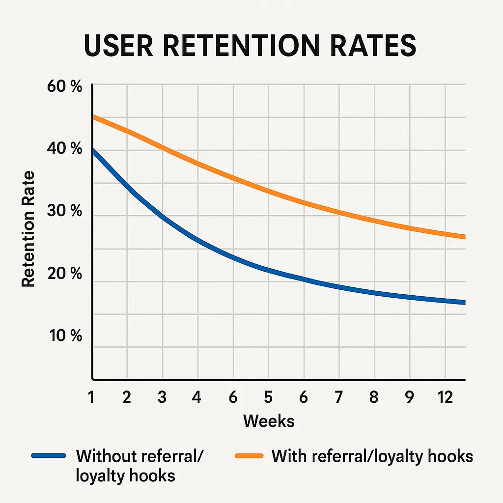 User Retention Chart