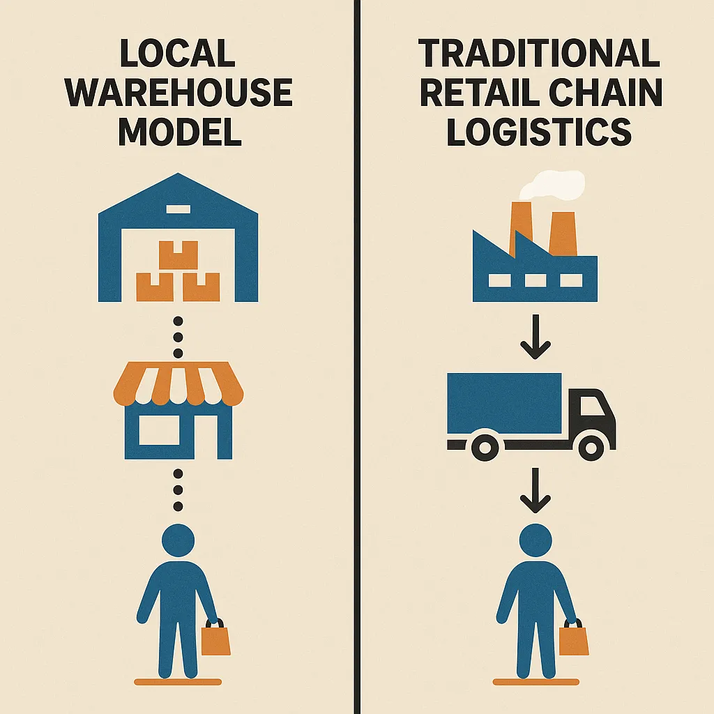 Warehouse vs. Retail