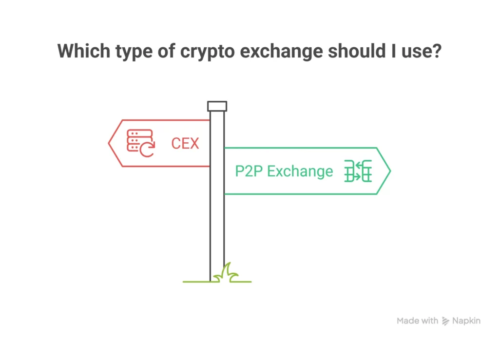 Which type of crypto exchange should I use?