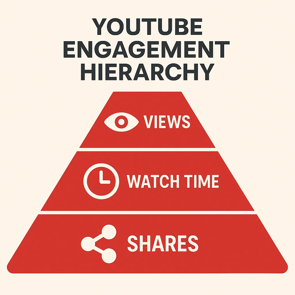 YouTube Engagement Hierarchy