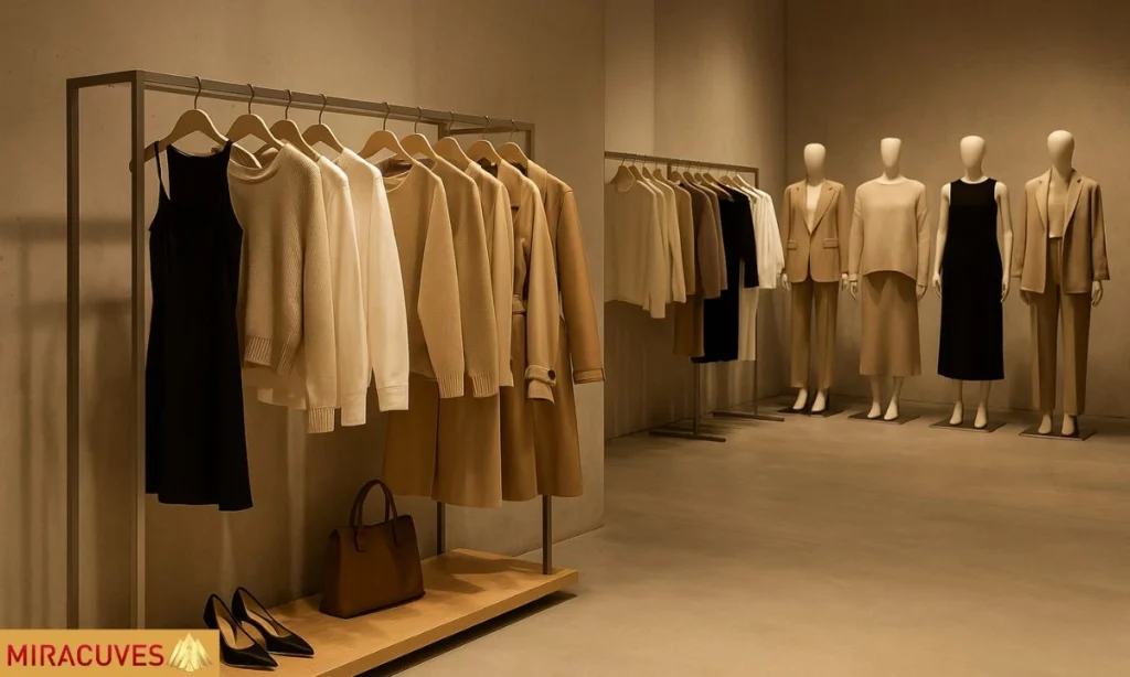 Minimalist fashion store inspired by Zara’s fast fashion layout