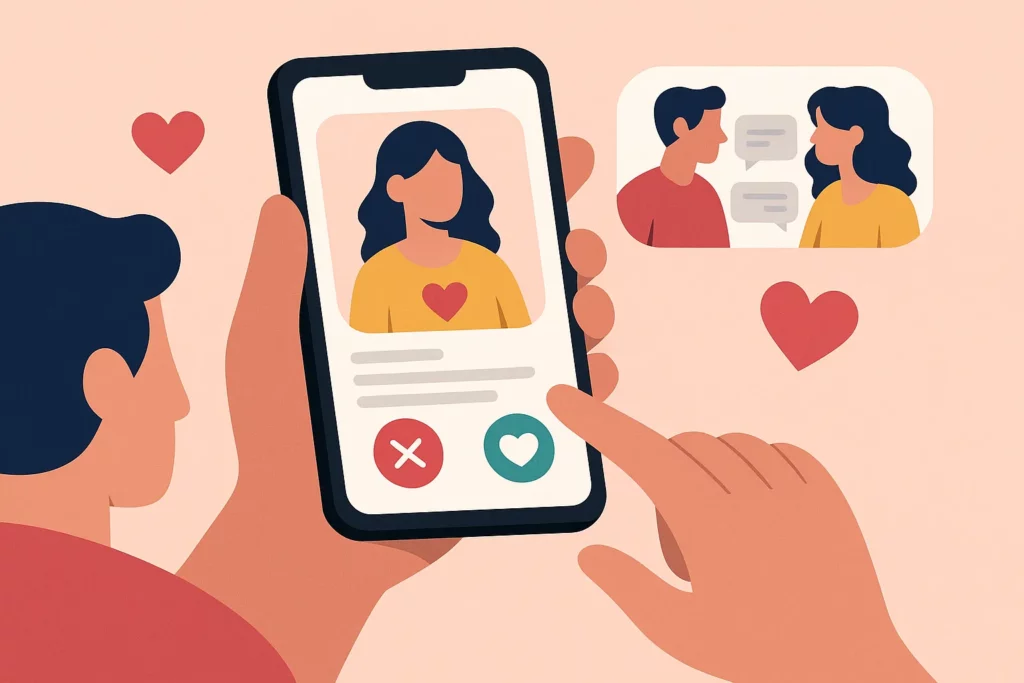 dating app development feature image