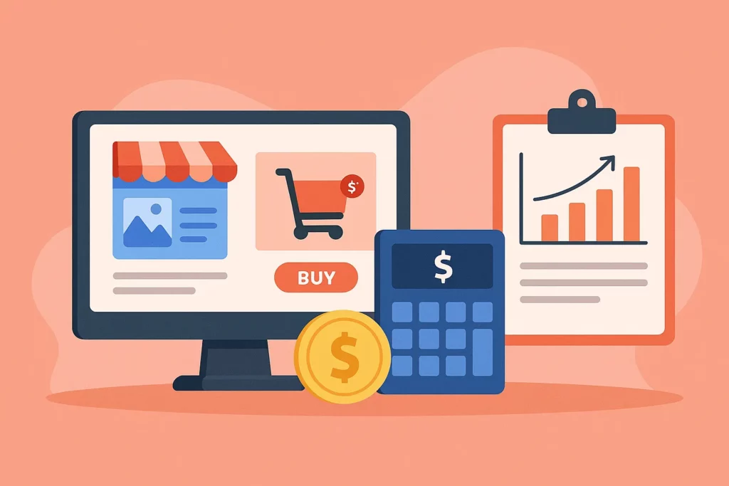 ecommerce development cost feature image 2025