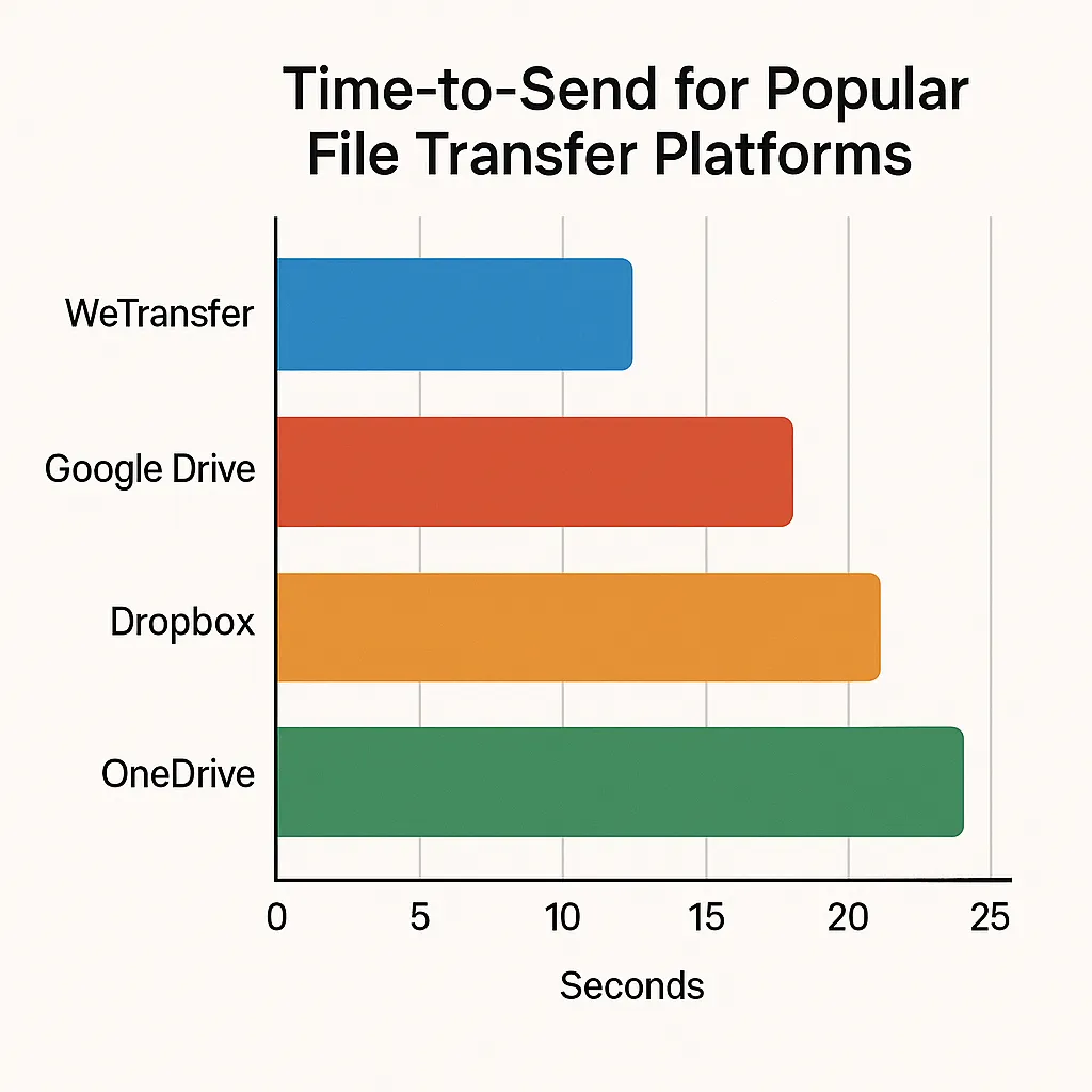 file transfer speed performance chart