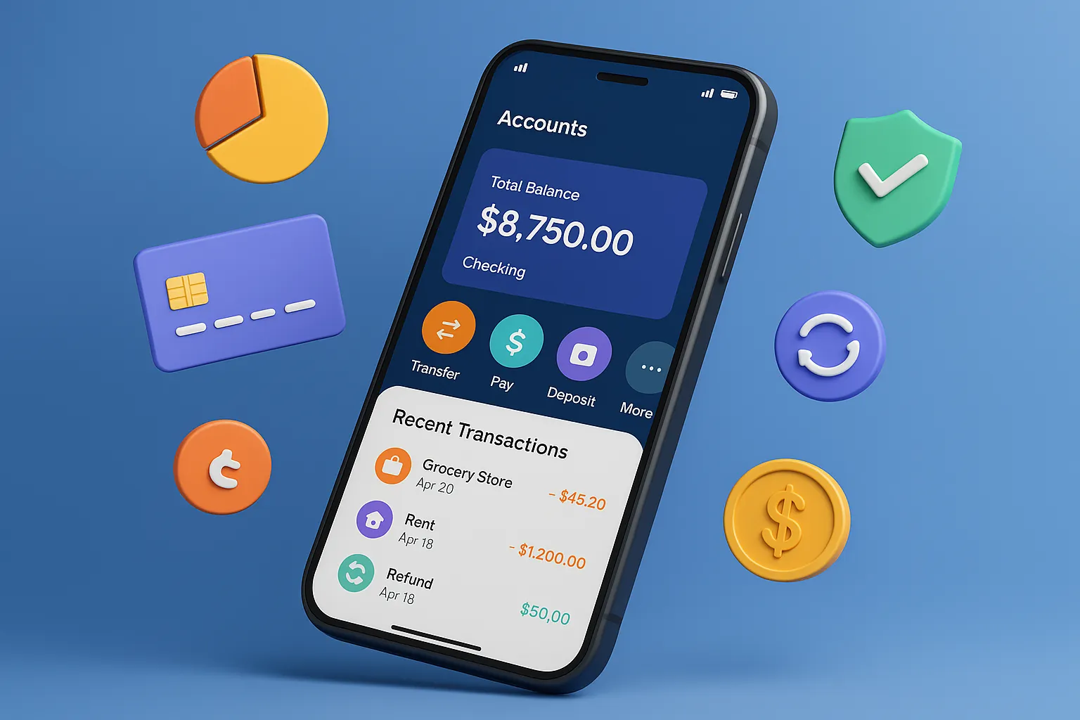 neobank app features 2025 ui showcase