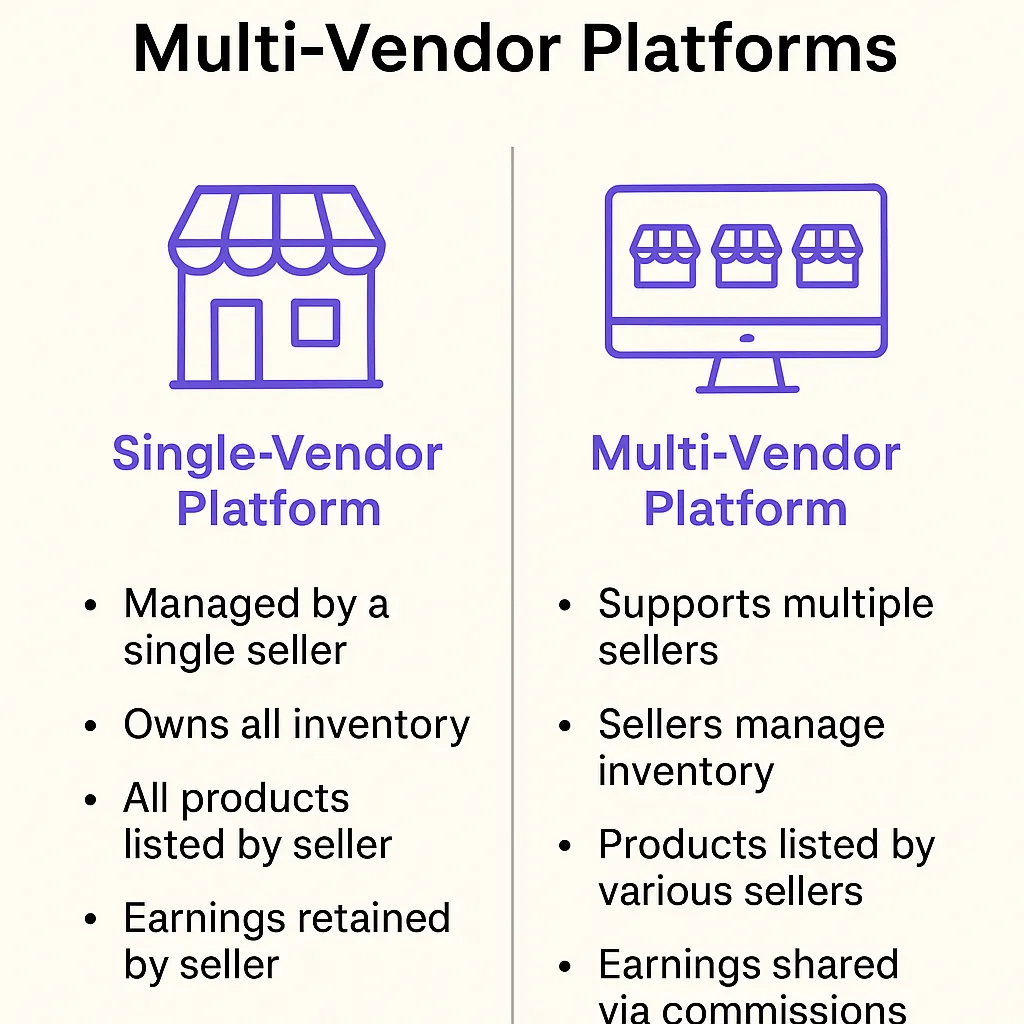 single vendor vs multi vendor platform infographic 2