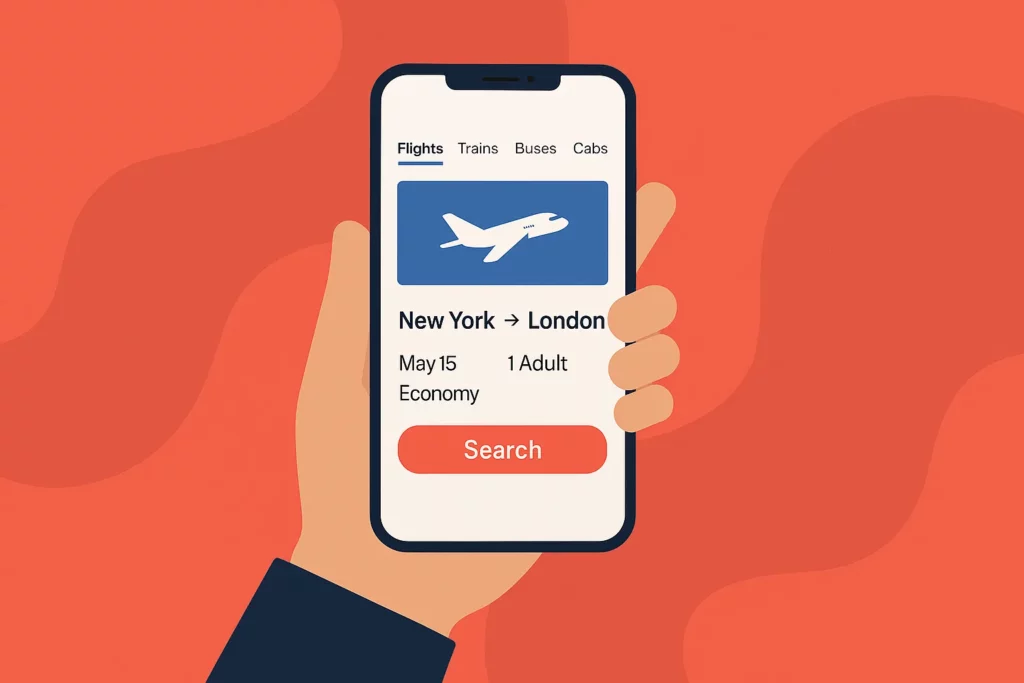 yatra app feature image travel booking ui