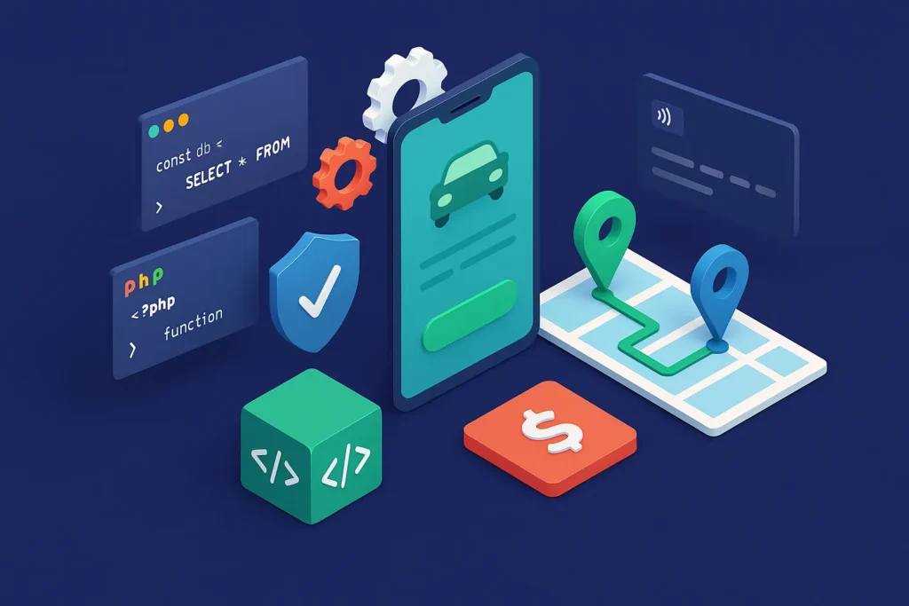 Build an App Like Indrive – Developer Illustration