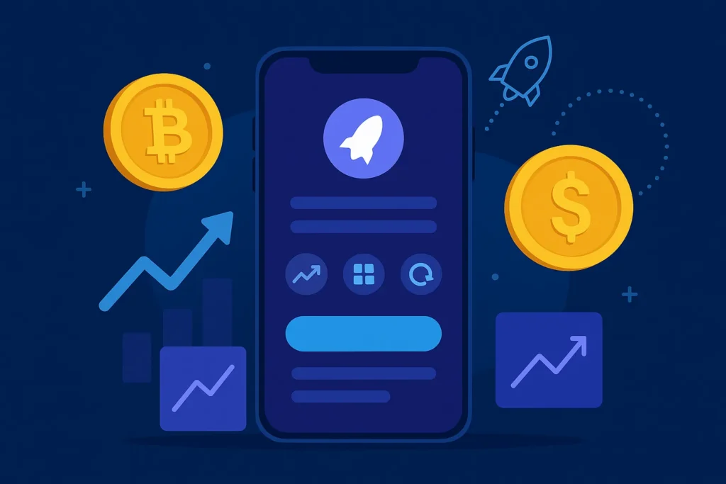 Business Model of BSCPad of Binance Smart Chain coins rising from a launchpad platform