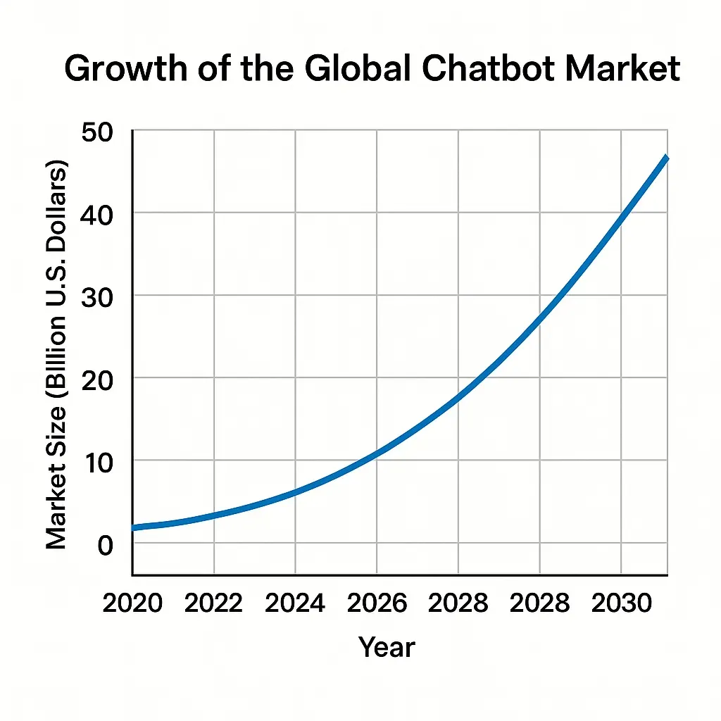Chatbot Market Growth Chart