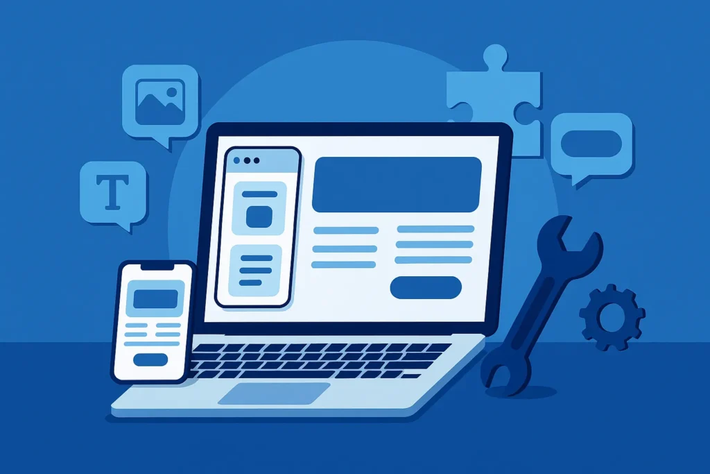 Wix Clone Builder Interface – Developer Feature Image