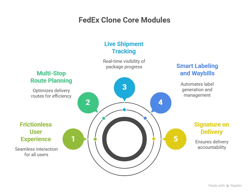 Core Modules Your FedEx Clone Scripts Must Include
