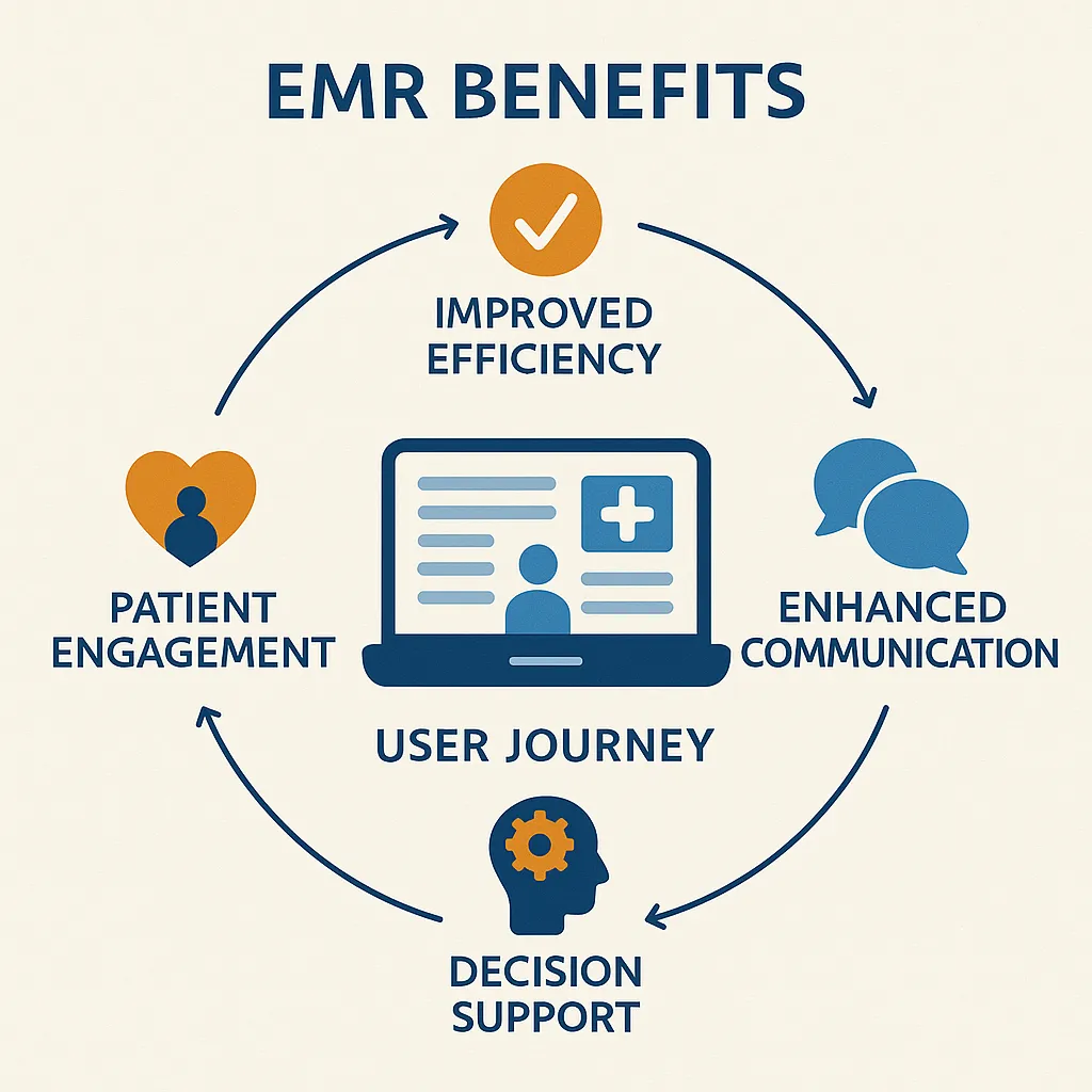 EMR Benefits Infographic