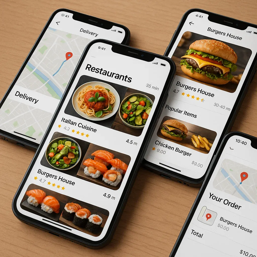 Food Delivery App Showcase