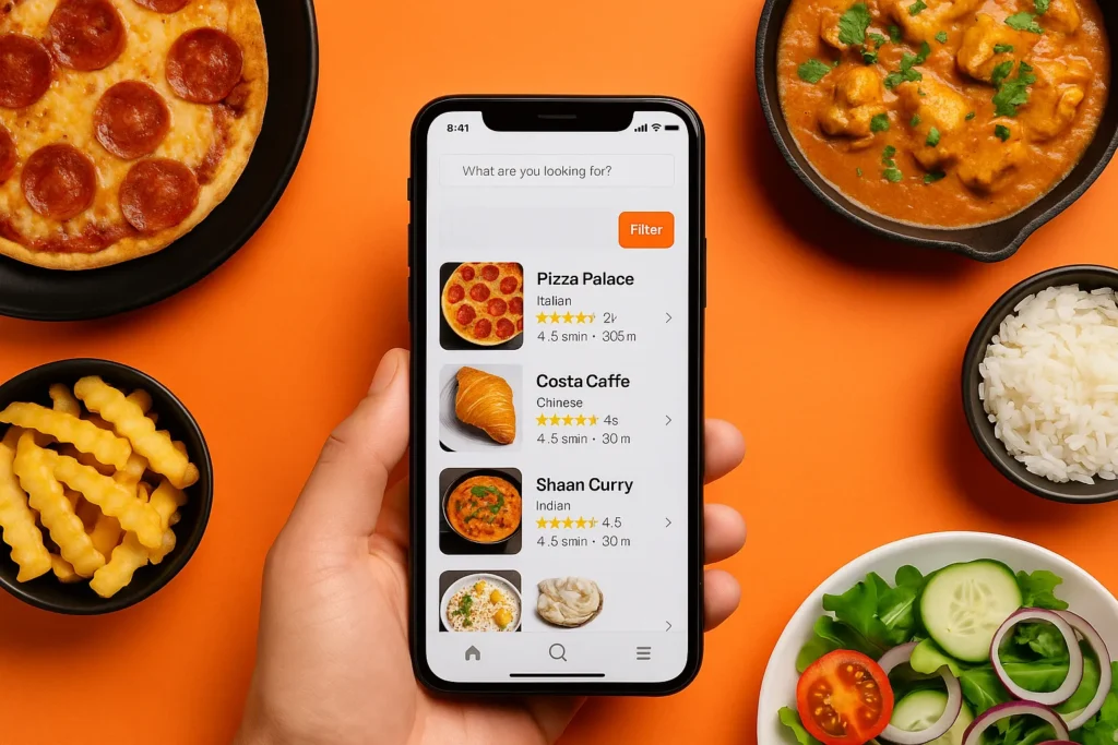 Build an App Like JustEat