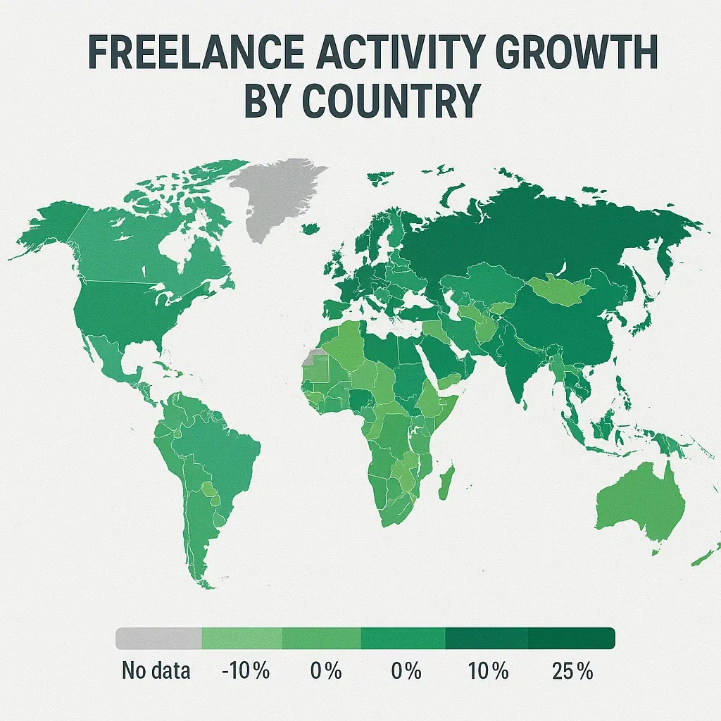 Freelance Growth Heatmap