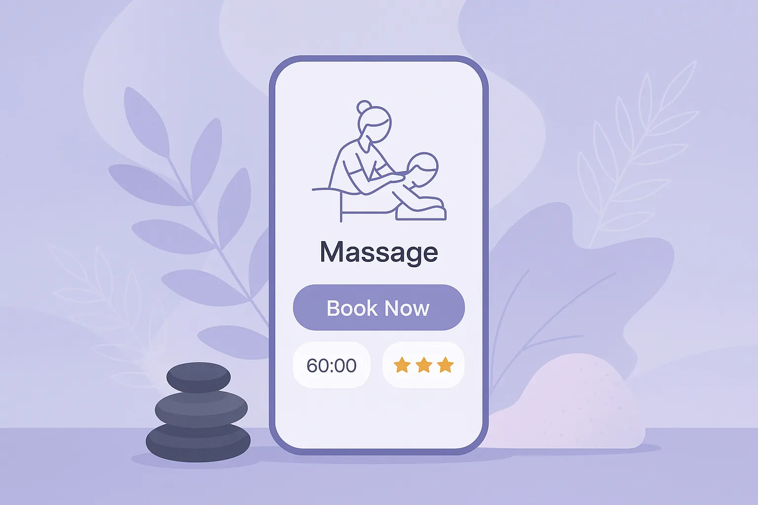 Uber for Massage Clone App Interface Concept