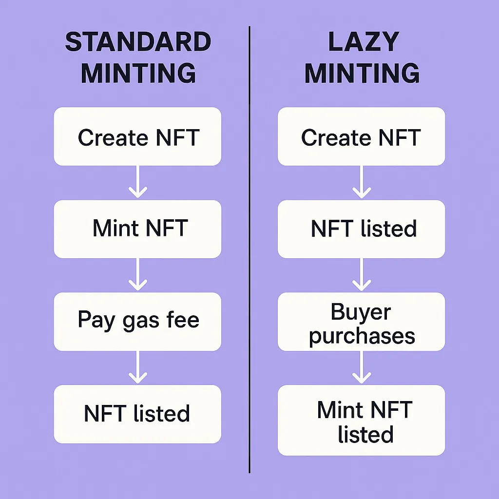 Minting Process Comparison