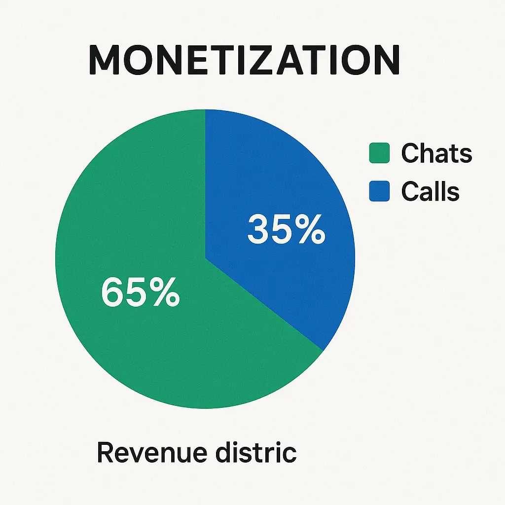 Monetization Revenue Chart