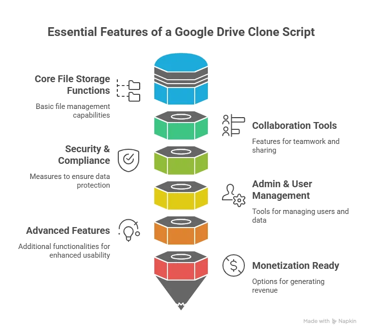 Must-Have Features in a Google Drive Clone Scripts