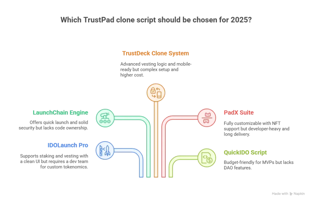Pricing Comparison: Top TrustPad Clone Scripts in 2025
