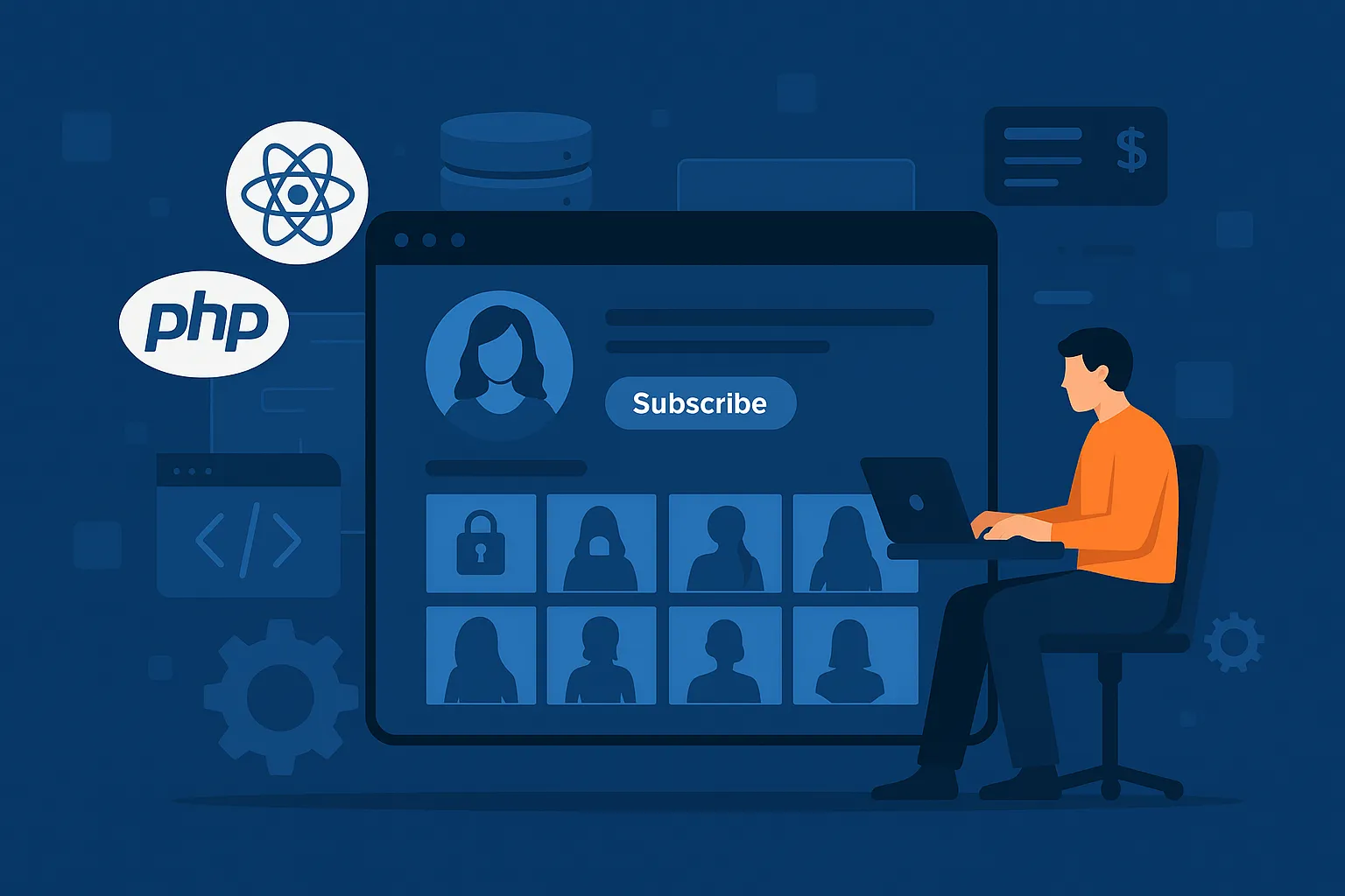Building a Fansly Clone Using Node.js and Laravel