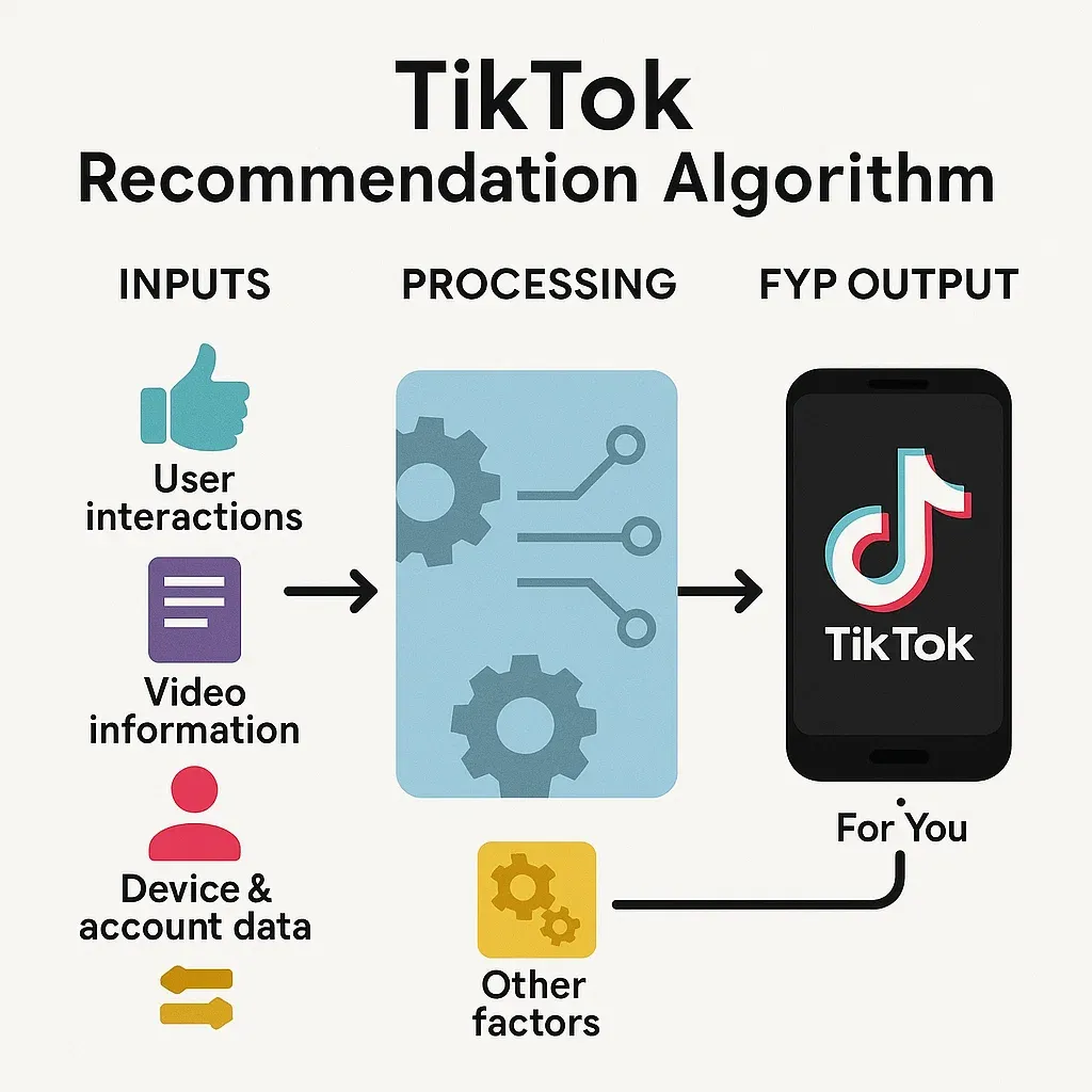 TikTok Algorithm Infographic