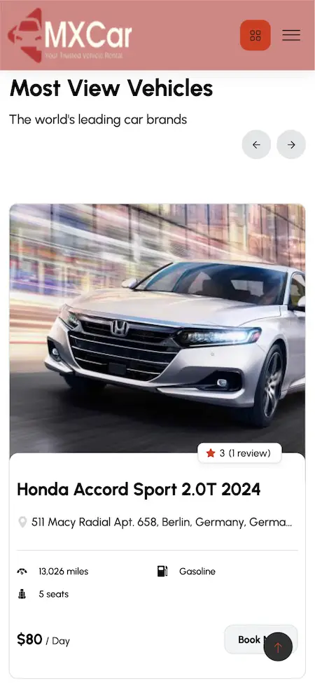 Turo Clone Car Rental Most View Vehicles