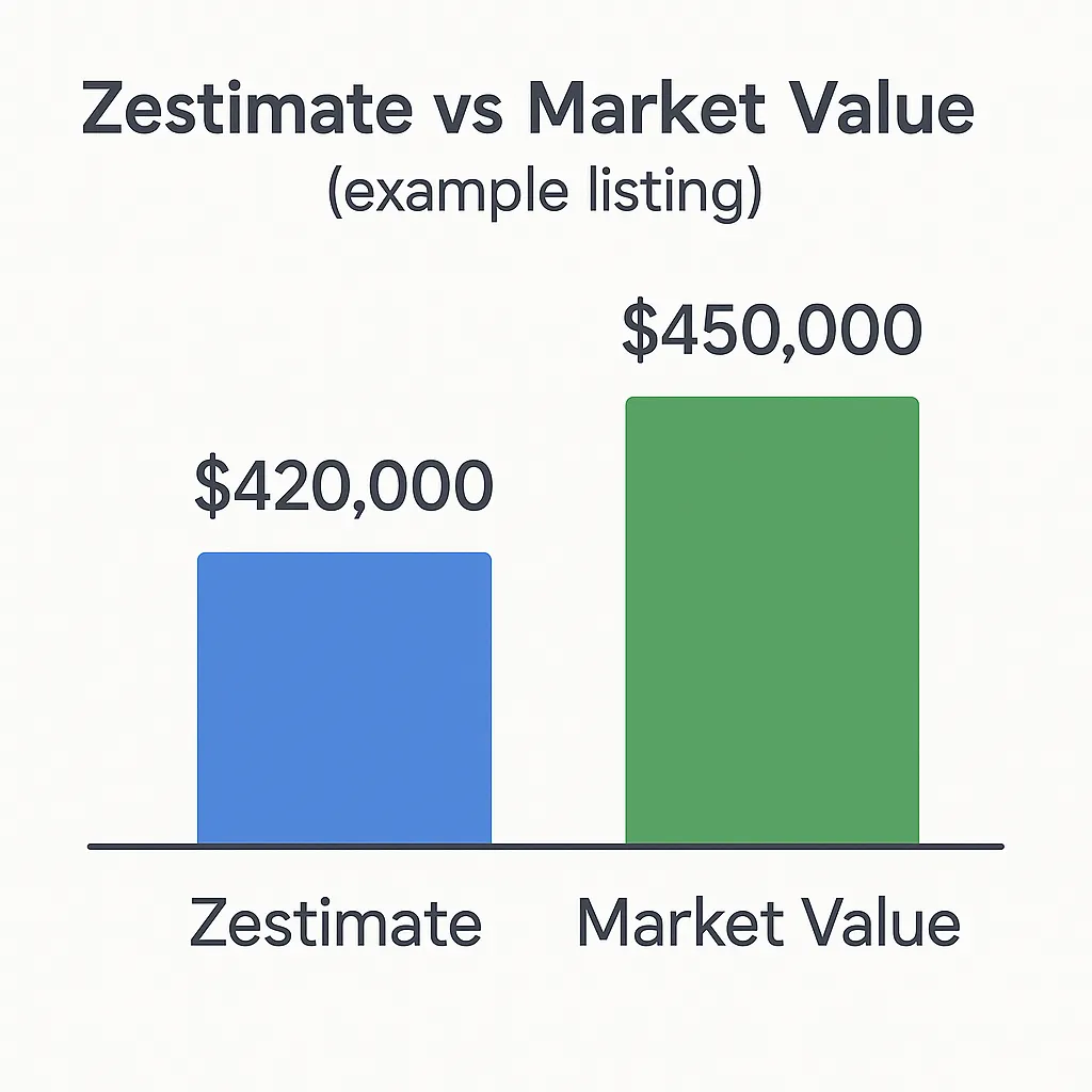 Zestimate vs Market Value