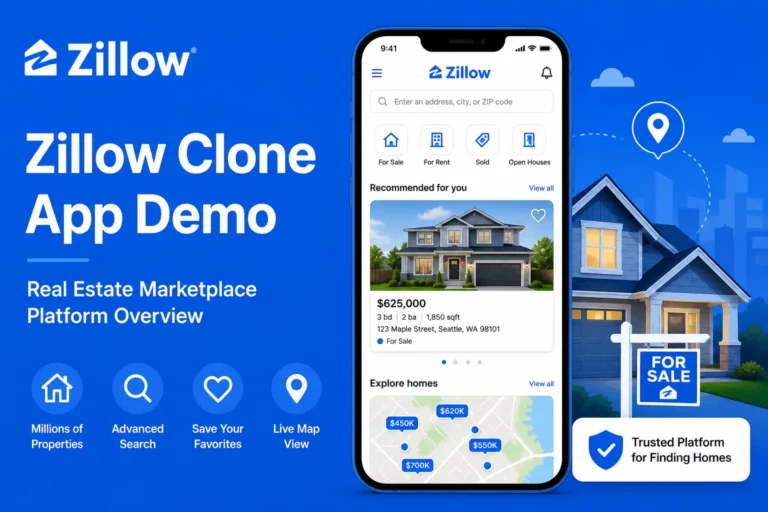 Zillow App Clone Overview Video