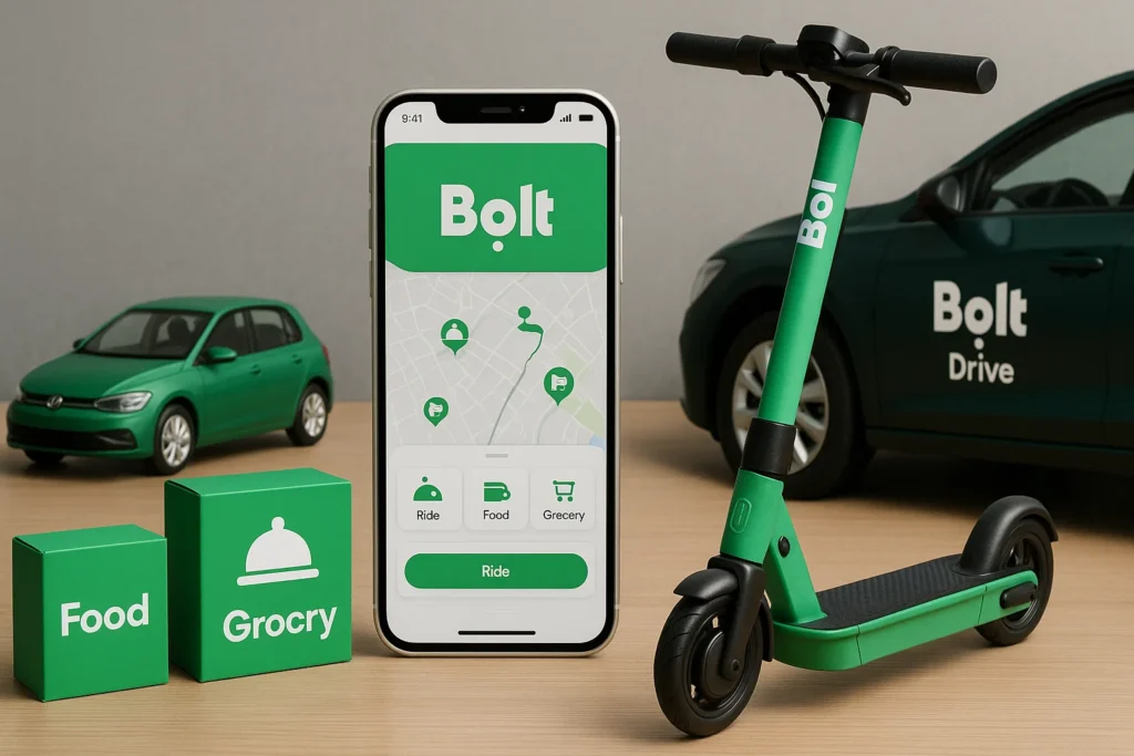 bolt mobility food grocery scooter