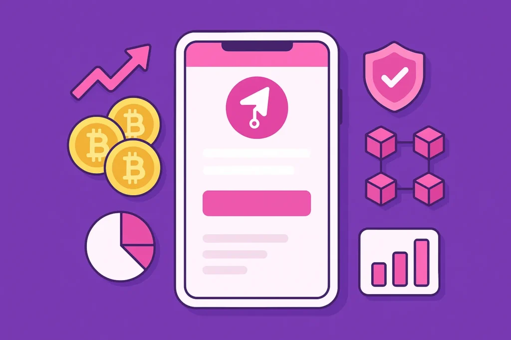 Business Model of PinkSale decentralized launchpad with tokens and blockchain network