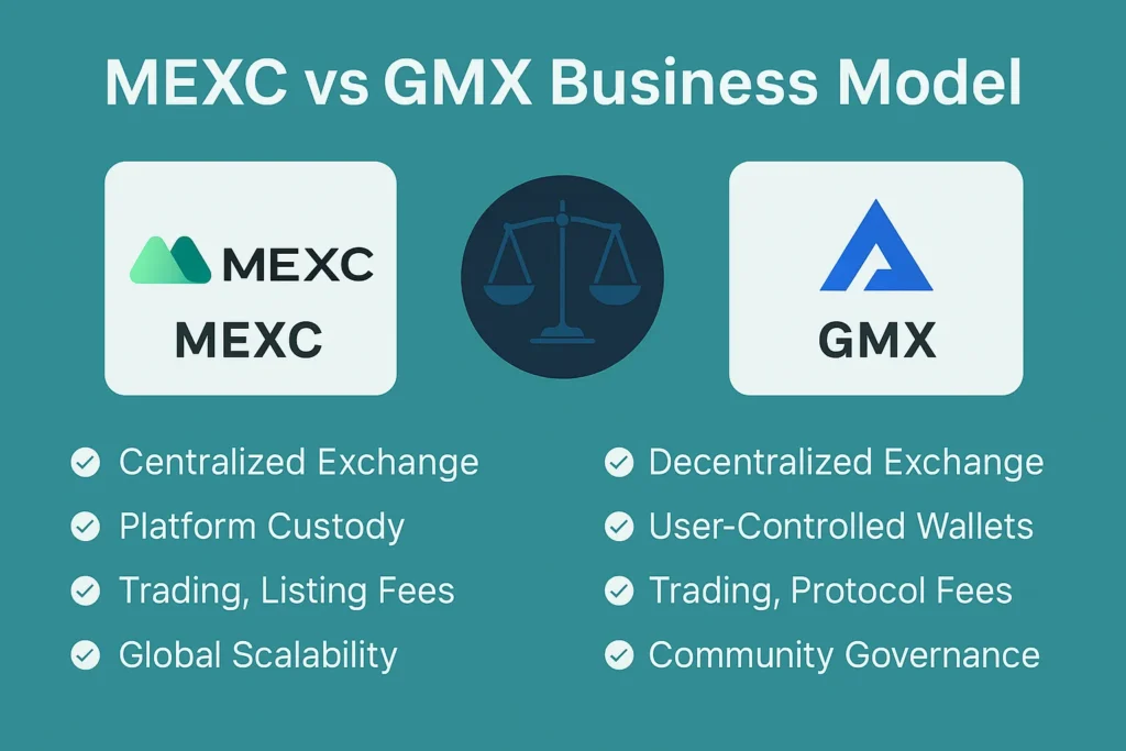 infographic image foe mexc vs gmx