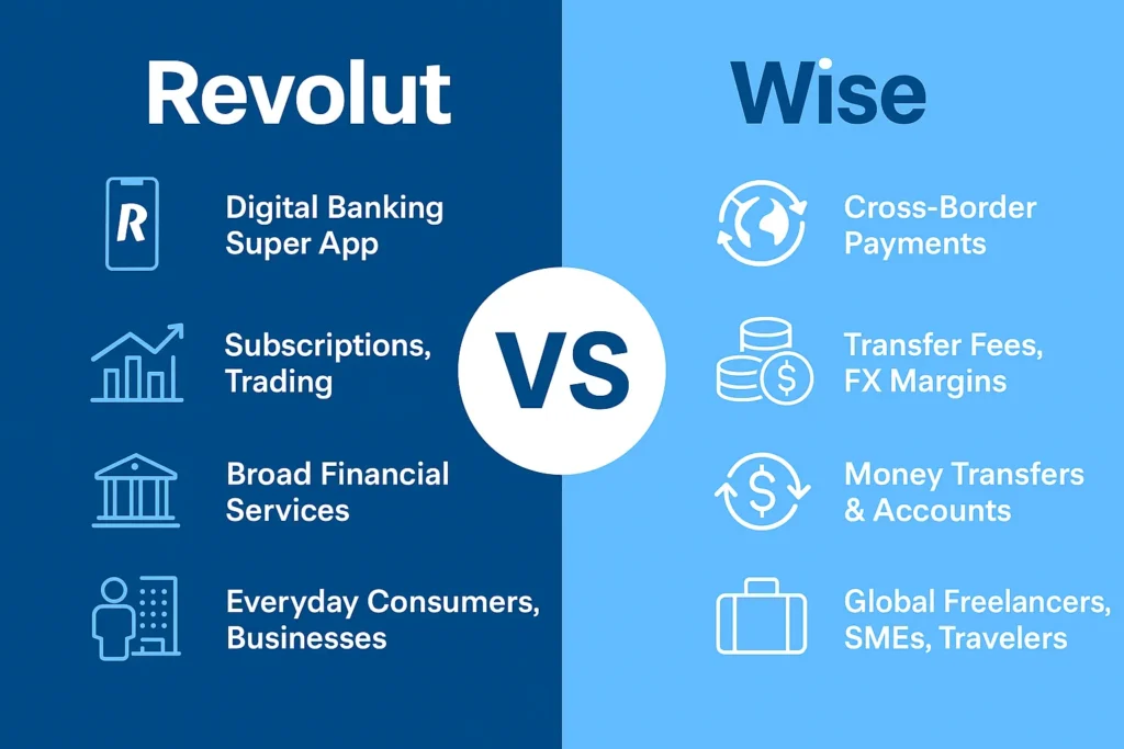infographic image revolut vs wise